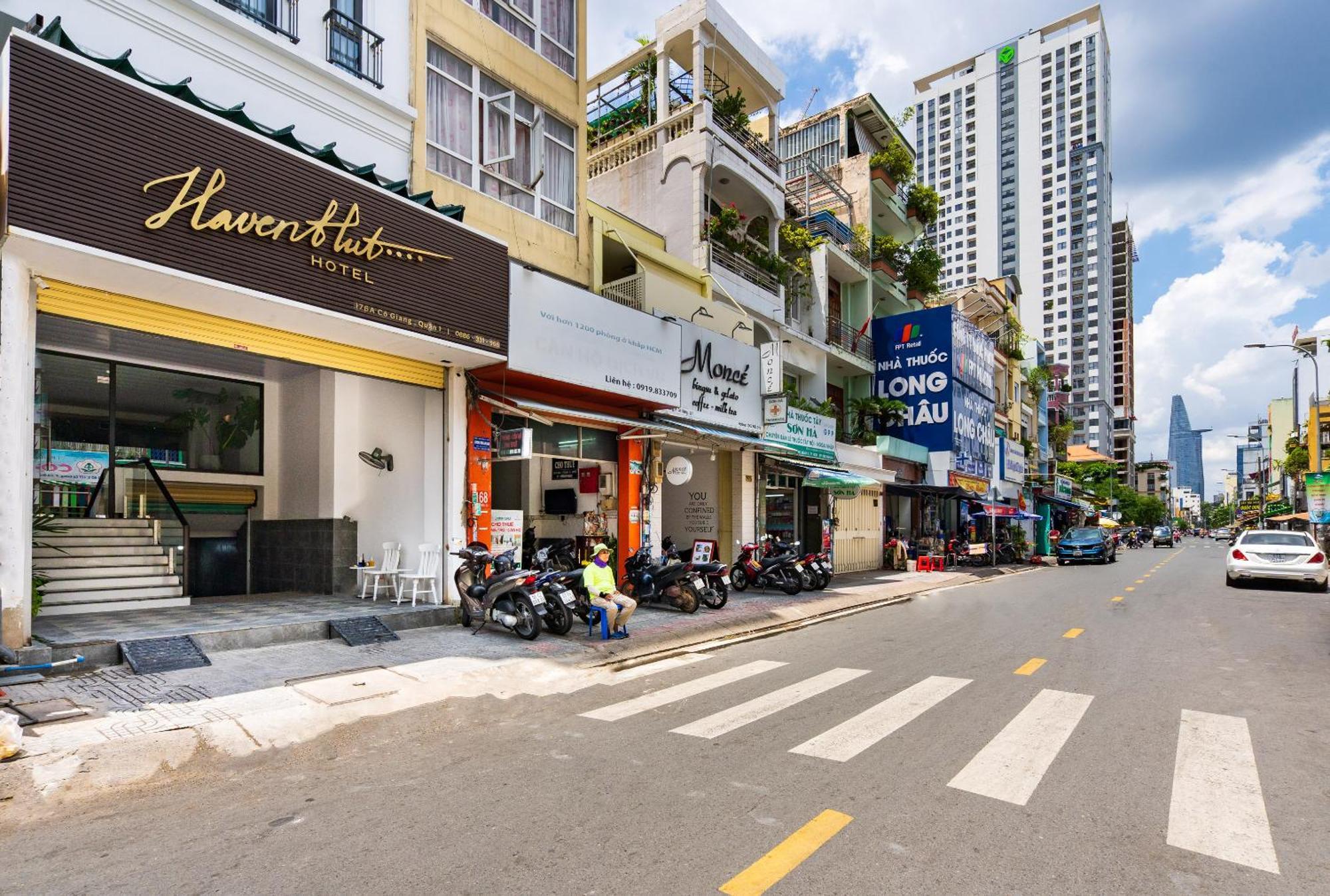 Haven Hut Hotel Ho-Chi-Minh-Stadt Exterior foto